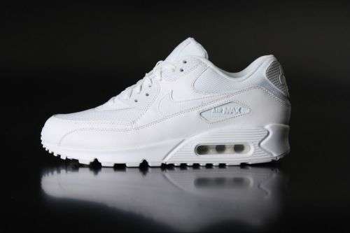 NIKE Men's Air Max 90 Essential White/White 537384 111 Size UK 11 (SA 11)