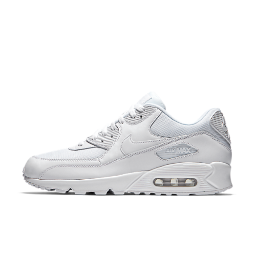 NIKE Men's Air Max 90 Essential White/White 537384 111 Size UK 11 (SA 11)