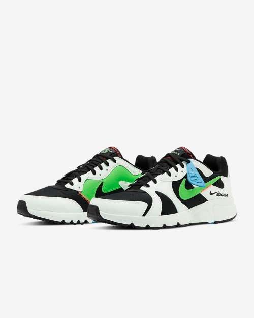Nike Men's ATSUMA Black/ Summit White/ Flash Crimson/ Green Strike CD5461 009 Size UK 8 (SA 8)