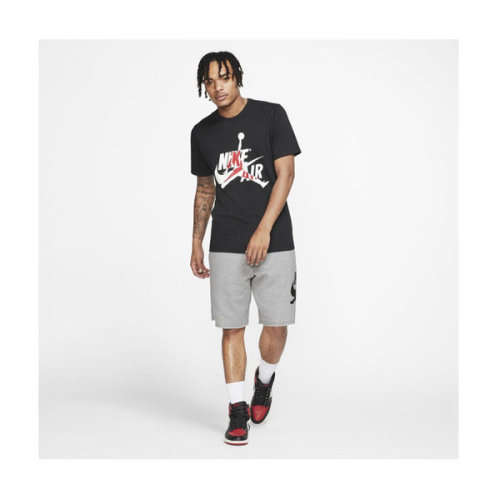 Nike Men's Air Jordan Jumpman Classic Tee Black BV5905 010 Size Large