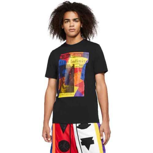 Nike Men's Jordan Rivals Men's Tee Black BQ5582 010 Size Large