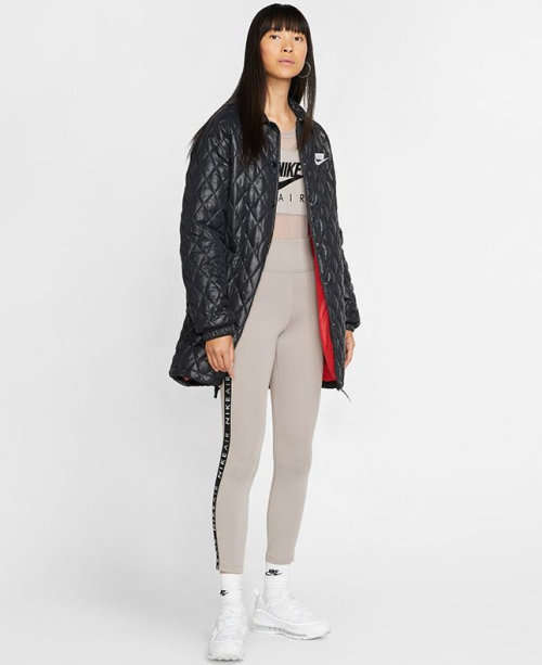 Nike Air Women's Leggings Pants Pumice BV4773 218 Size Medium