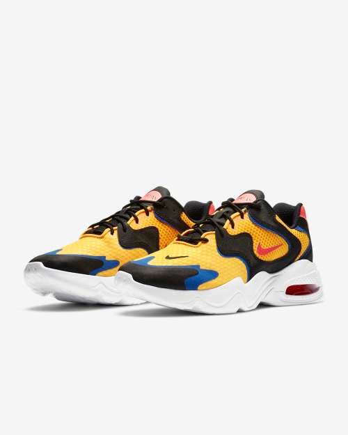 Nike Men's Air Max 2X LASER ORANGE/ BLACK/ GAME ROYAL CK2943 800 Size UK 8 (SA 8)
