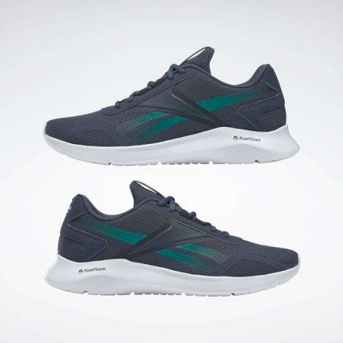 Reebok Men's ENERGYLUX 2 Power Navy/ Court Green FV0605 Size UK 8 (SA 8)