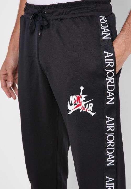 Nike Men's Air Jordan Jumpman Classic Pants Black CK2199 010 Size Medium
