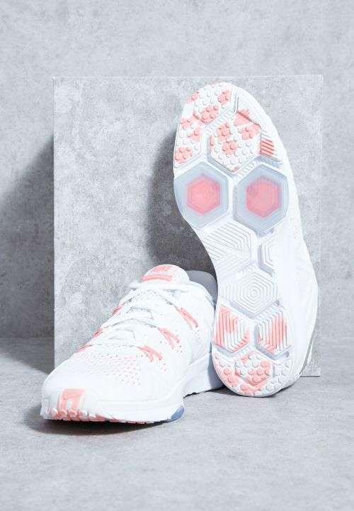 Nike Women's Zoom Condition TR PRM White Matt/ Silver/ Peach 881596 100 Size UK 5.5 (SA 5.5)