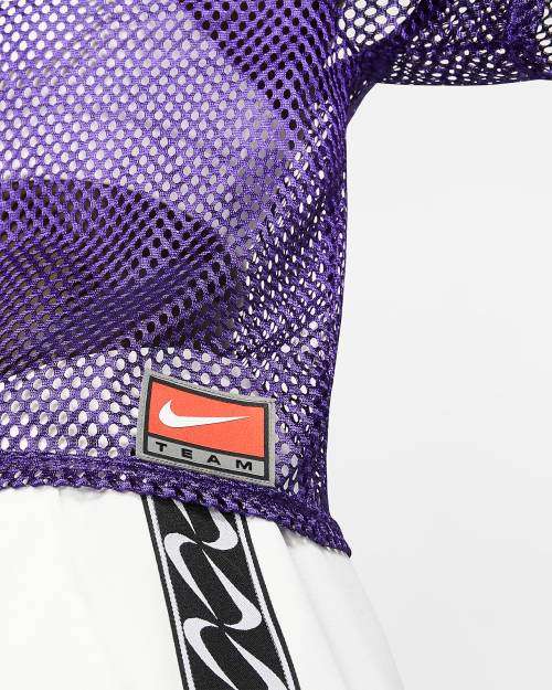 NIKE Women's NikeLab Collection Mesh Top Purple AV8289 547 Size Medium