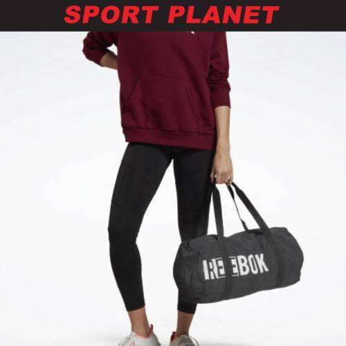 Reebok Unisex Foundation Cylinder Gym Bag Black FQ6218