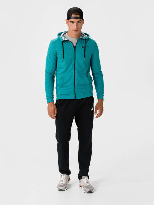 Nike Dri-FIT Men's Full-Zip Training Hoodie (Standard Fit) CJ4317 379 Size Medium