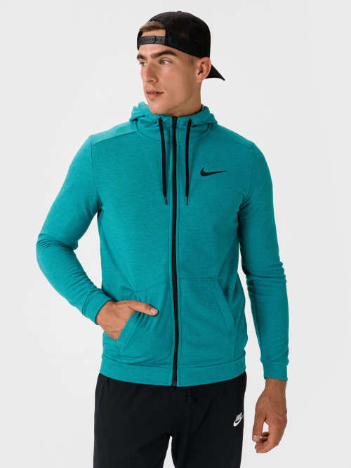 Nike Dri-FIT Men's Full-Zip Training Hoodie (Standard Fit) CJ4317 379 Size Medium