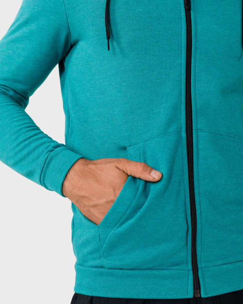 Nike Dri-FIT Men's Full-Zip Training Hoodie (Standard Fit) CJ4317 379 Size Medium