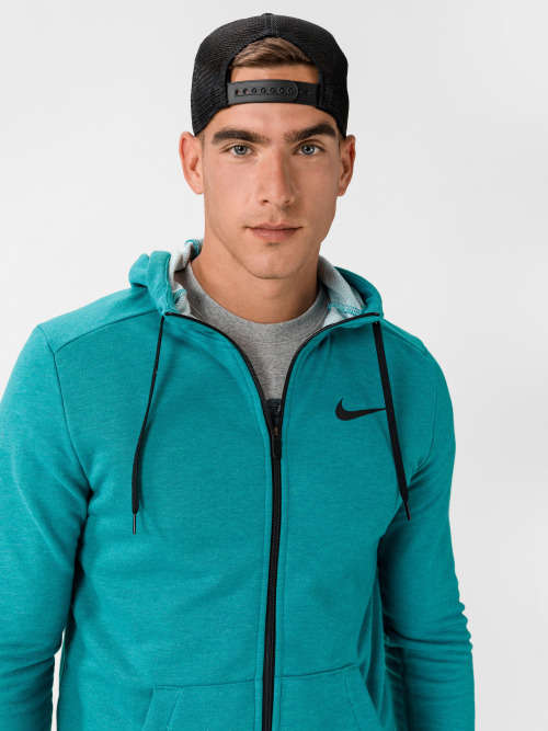 Nike Dri-FIT Men's Full-Zip Training Hoodie (Standard Fit) CJ4317 379 Size Medium