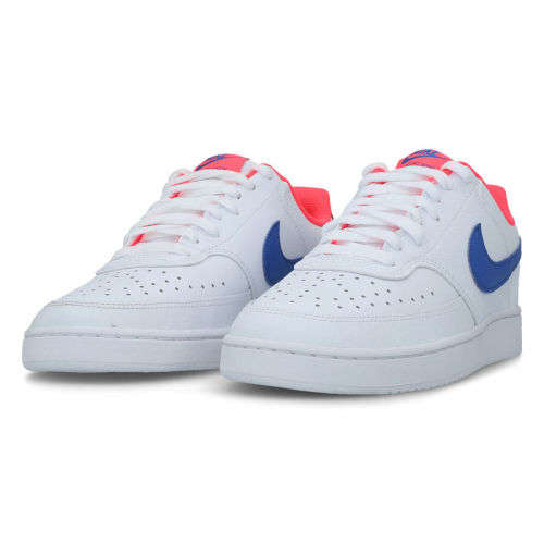 Nike Men's Court Vision Low White/ Game Royal CD5463 104 Size UK 10 (SA 10)