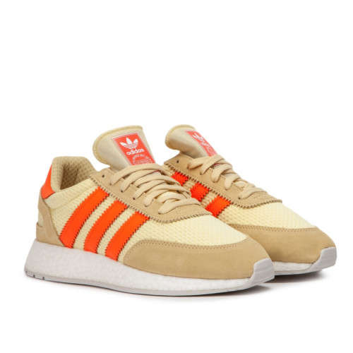 adidas Men's I-5923 BOOST Inki Runner Clear Yellow / Solar Red D96604 Size UK 11 (SA 11)