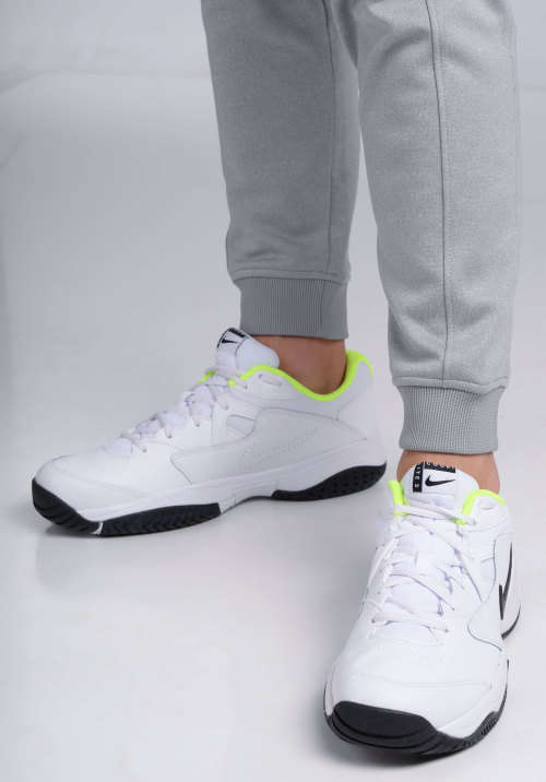 Nike Men's Court Lite 2 White/ Black-Volt AR8836 107 Size UK 9 (SA 9)