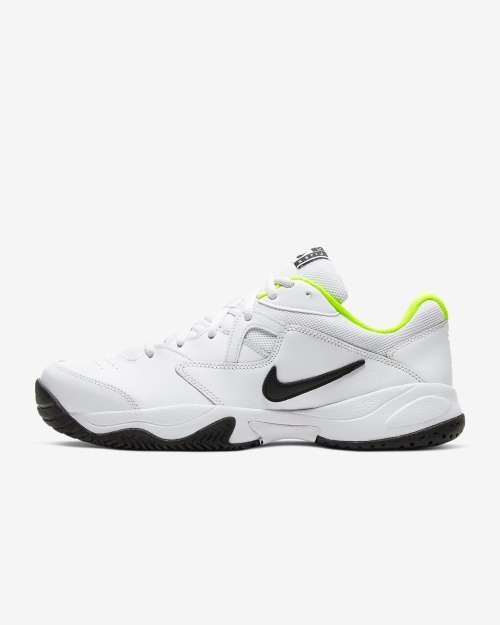 Nike Men's Court Lite 2 White/ Black-Volt AR8836 107 Size UK 9 (SA 9)