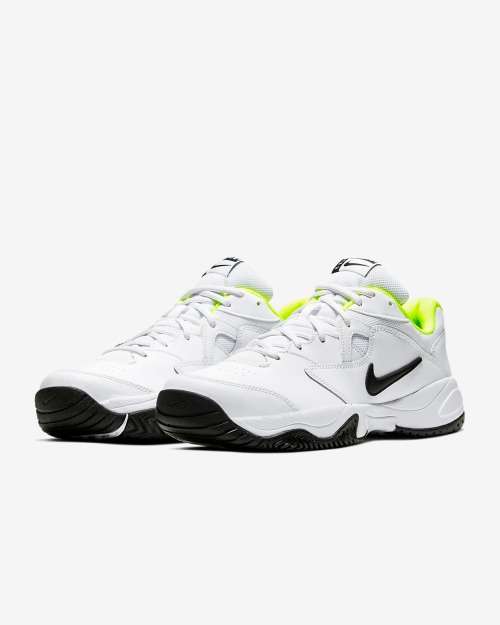 Nike Men's Court Lite 2 White/ Black-Volt AR8836 107 Size UK 9 (SA 9)