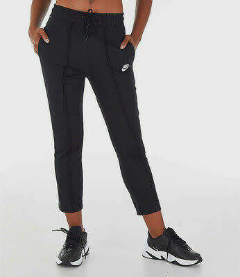 Nike Sportswear Women's Heritage Slim Pants Black CT6067 010 Size Medium