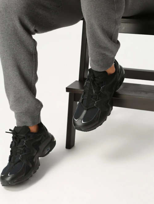 Nike Men's Air MAX Gravitation All Black AT4525 003 Size UK 8 (SA 8)