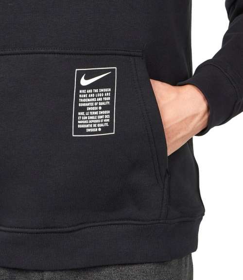 Nike Men's Sportswear Club Pullover Warm Hoodie Black CQ4884 010 Size Large