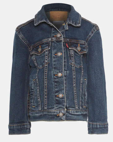LEVI'S UNISEX DENIM TRUCKER JACKET BLUE 4388- L10 Size 6