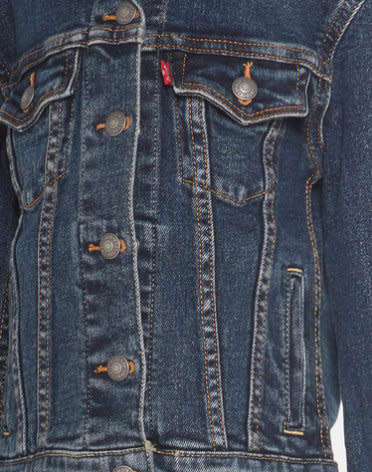 LEVI'S UNISEX DENIM TRUCKER JACKET BLUE 4388- L10 Size 6