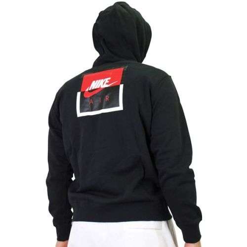 Nike AIR Men's Sportswear POPOVER Hoodie Fleece Black(STANDARD FIT) CT7172 010 Size Medium