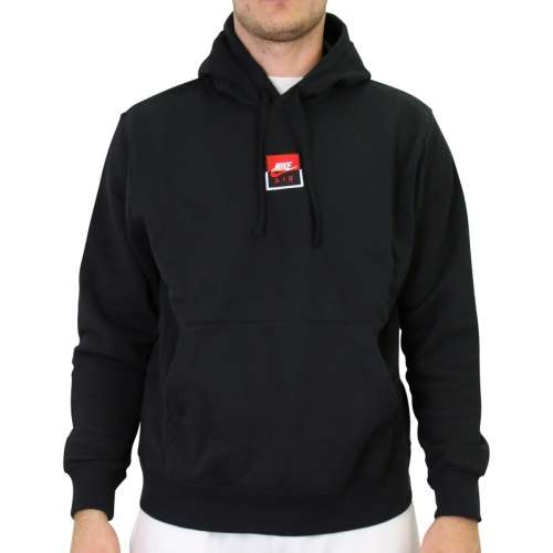 Nike AIR Men's Sportswear POPOVER Hoodie Fleece Black(STANDARD FIT) CT7172 010 Size Medium