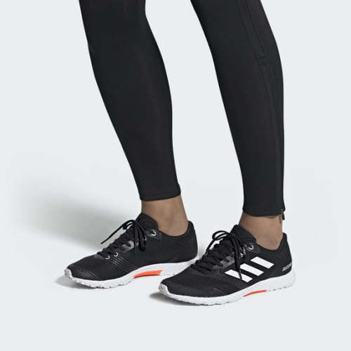 adidas Men's ADIZERO RC CORE BLACK / FTWR WHITE G28885 Size UK 11.5 (SA 11.5)