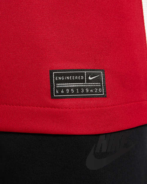 Nike Liverpool FC 2020/21 Stadium Home Older Kids' Football Shirt (STD FIT) CZ2647 687 Size Large