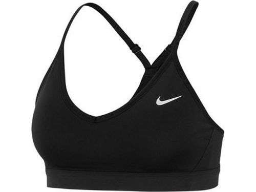 NIKE Women's Indy Light Support Padded Sports Bra Black 878614 011 Size Medium