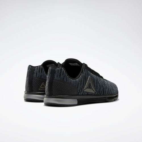 Reebok Men's SPEED TR FLEXWEAVE Black/Shark DV9560 Size UK 7 (SA 7)