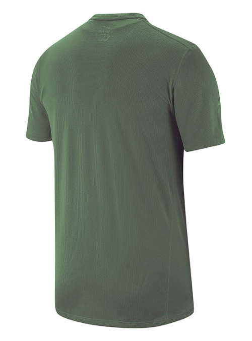 NIKE Men's Breath Run Mesh Short Sleeve Running Tee Juniper Fog (STD. FIT) 904634 326 Size XL
