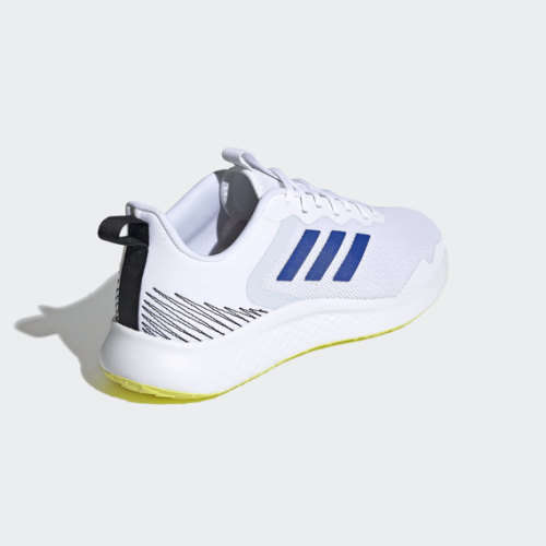 adidas Men's Running FLUIDSTREET  WHITE/ ROYAL BLUE / ACID YELLOW FY8459 Size UK 9 (SA 9)