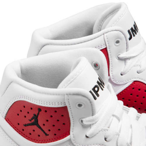 Nike Men's Jordan JUMPMAN ACCESS White/ Black- GYM Red AR3762 106 Size UK 9 (SA 9)