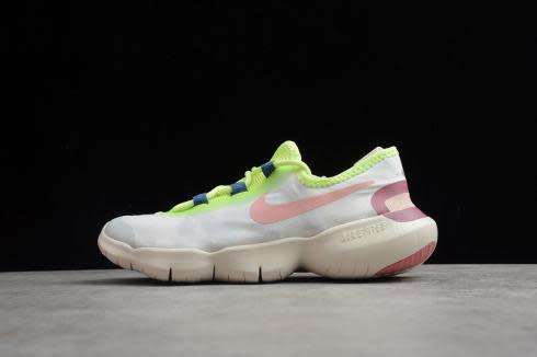 NIKE Women's Free RUN 5.0 2020 Pale Ivory/Shimmer-Sail Size UK 5 (SA 5)