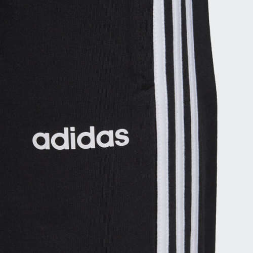 adidas Men's ESSENTIALS 3 STRIPES PANTS Black EW2991 Size Medium