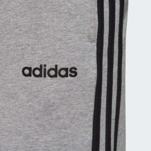 adidas Men's ESSENTIALS 3 STRIPES PANTS Grey Heather EW2990 Size Large