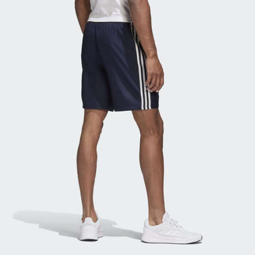 adidas Men's ESSENTIALS 3 STRIPES CHELSEA SHORTS Legend Ink EV5892 Size Medium