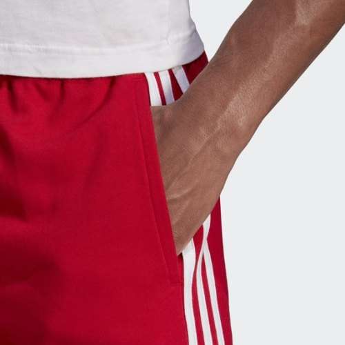 adidas Men's MUST HAVES 3STRIPES SHORTS Scarlet EW2890 Size Extra Large