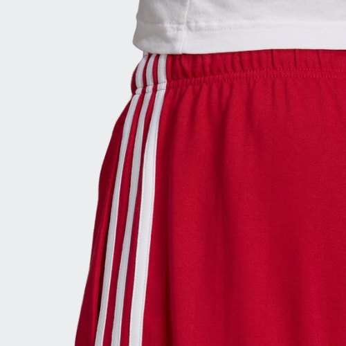 adidas Men's MUST HAVES 3STRIPES SHORTS Scarlet EW2890 Size Extra Large
