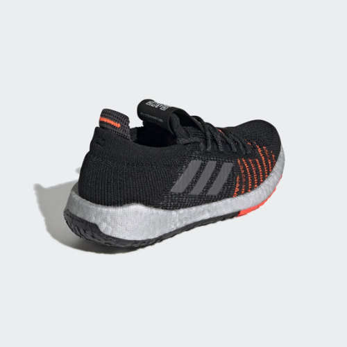 adidas Women's PulseBOOST HD Core Black / Grey Five / Solar Red EE4030 Size UK 5 (SA 5)