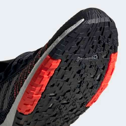 adidas Women's PulseBOOST HD Core Black / Grey Five / Solar Red EE4030 Size UK 5 (SA 5)