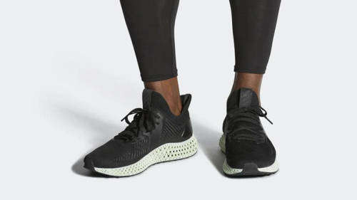 adidas Men's AlphaEdge 4D Core Black/ Carbon EF3453 Size UK 9 (SA 9)