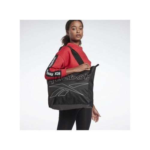 Reebok Women's Reebok FITNESS & TRAINING ESSENTIALS ZIPPED TOTE BAG BLACK GH0097