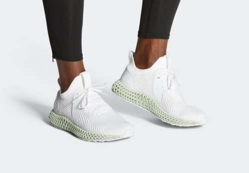 adidas Men's AlphaEdge 4D Cloud White/Carbon EF3454 Size UK 9 (SA 9)