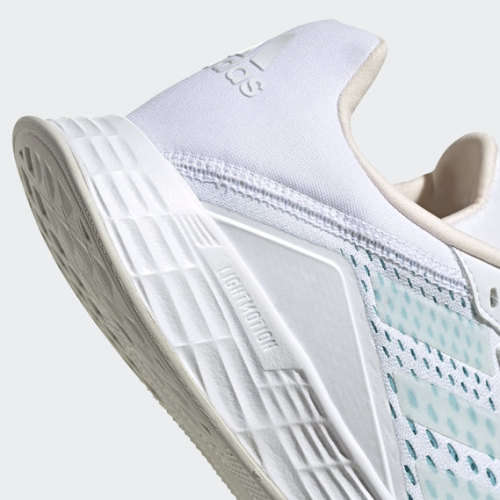 adidas Women's DURAMO SL FTWR WHITE / PINK TINT FW6764 Size UK 7.5 (SA 7.5)