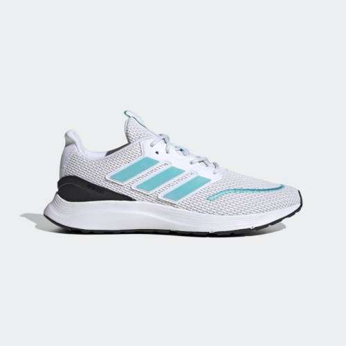adidas Men's ENERGYFALCON Cloud White/ Blue Spirit/ Dash Grey EH3146 Size UK 9 (SA 9)