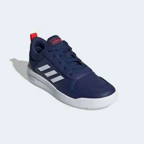 adidas UNISEX KIDS TENSAUR Dark Blue / Cloud White EF1087 Size UK 6.5 (SA 6.5)