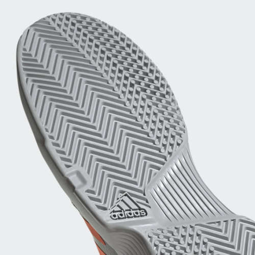 adidas Men's GameCourt Grey/ Orange EG2007 Size UK 7 (SA 7)